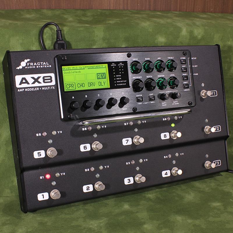 Fractal Audio AX8 、EV1セット中古 FRACTAL AUDIO SYSTEMS USED 中古 AX8（中古）【楽器検索デジマート】