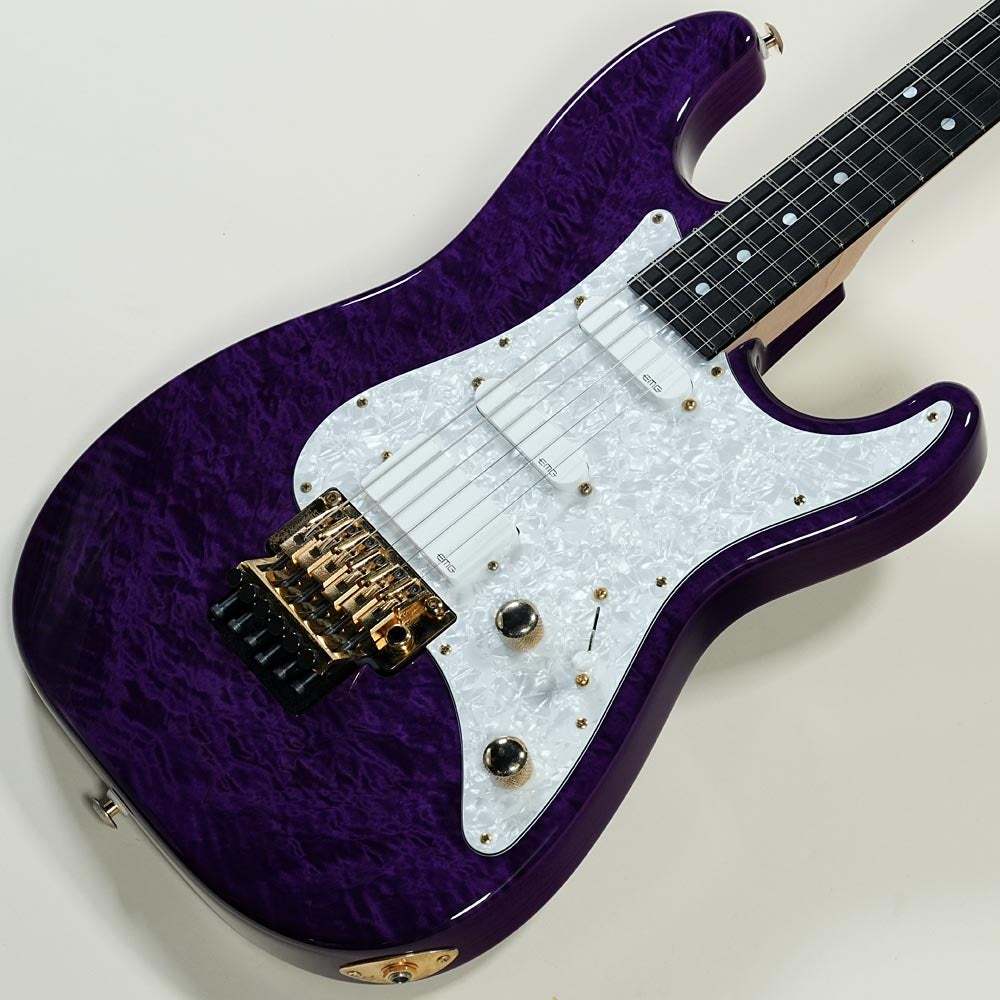 Suhr ST Custom Classic S Quilt Maple Top / Swamp Ash Back Trans