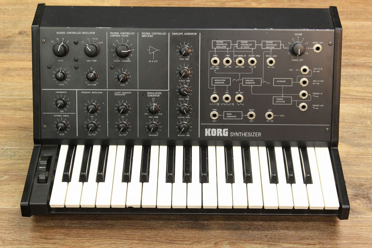 【6/5まで販売】KORG MS-10アナログシンセサイザー ヴィンテージ　楽器 KORG MS-10 【Vintage】 【キーボードマート新宿】【新宿店