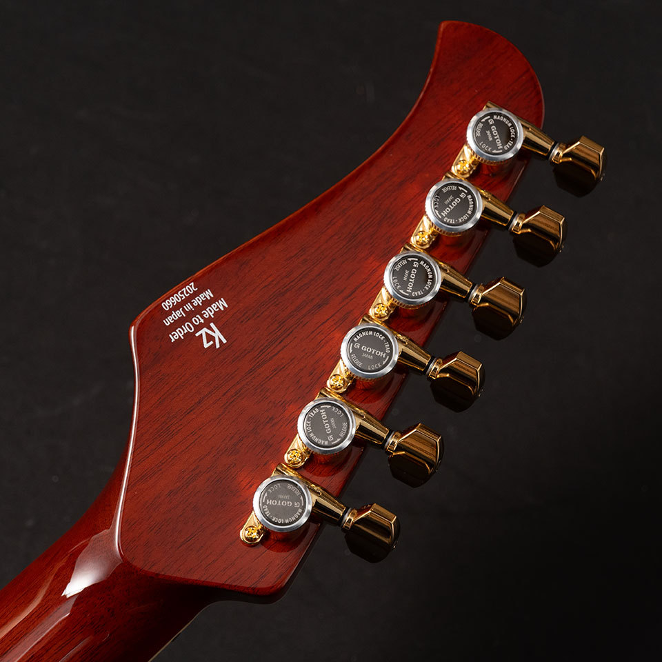 Kz Guitar Works Kz SS-1 Custom Quilt Maple Bengal Tiger Honey