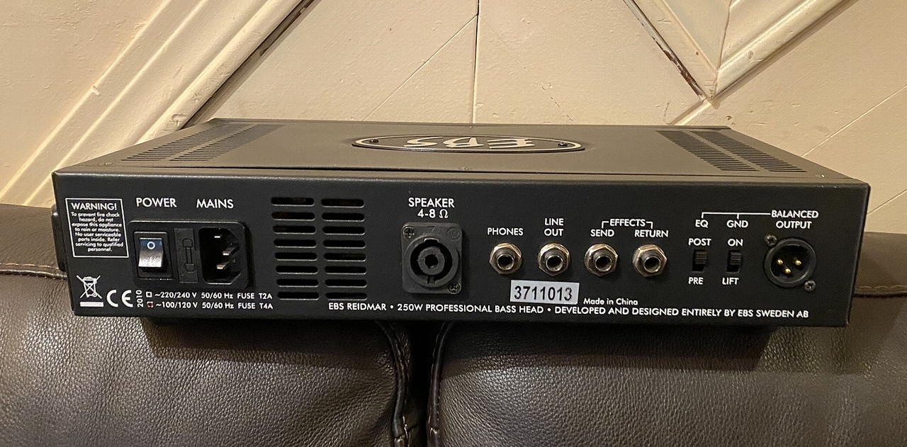 EBS REIDMAR 250 ベース用ヘッドアンプ EBS Reidmar 250 BASS HEAD AMP（中古）【楽器検索デジマート】