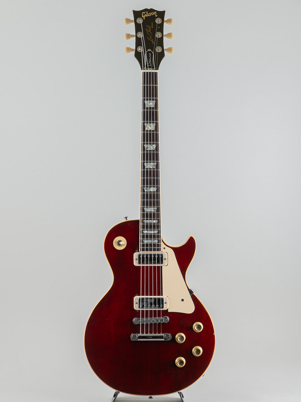 Gibson 1975 Les Paul Deluxe Wine Red（ビンテージ）【楽器検索