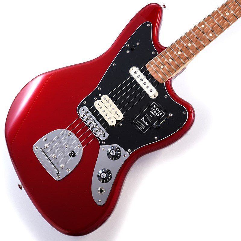 Fender Mexico Player Series jaguar ブラック Fender Player Jaguar - Black with Pau Ferro Fingerboard