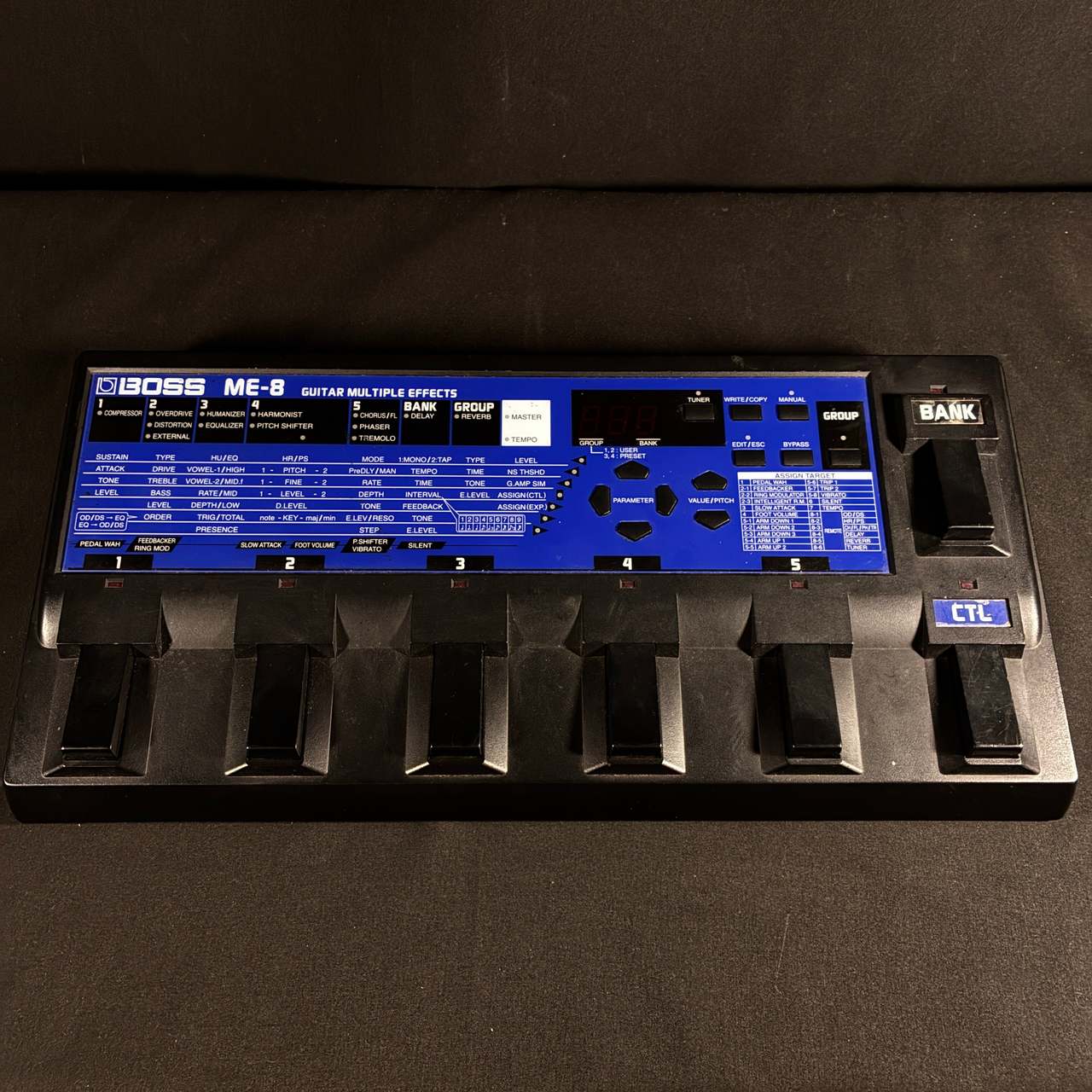 BOSS ME-8 ギターマルチエフェクター BOSS ME-8 / Guitar Multi Effects Processor【甲府店】（中古）【楽器