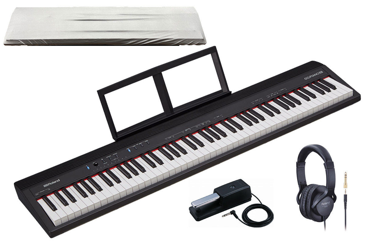 Roland GO-88P 電子ピアノ ダンパーペダルセット Roland GO-88P(GO:PIANO88) [ダンパーペダル＆ヘッドホンセット