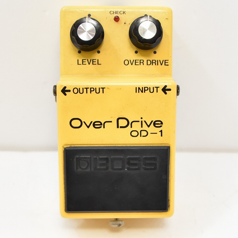 BOSS OD-1 Over Drive 銀ネジ スケルトン仕様 NEC μPC4741C搭載