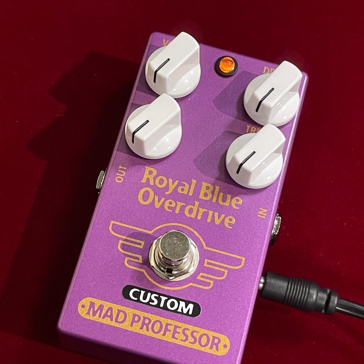 MAD PROFESSOR Royal Blue Overdrive CUSTOM Bluebird mod（新品/送料