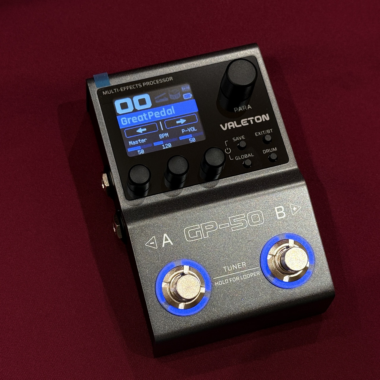 【新品】 Valeton GP-50 マルチエフェクター Valeton GP-50 ヴェイルトン マルチエフェクター : 愛曲楽器 桜山本店