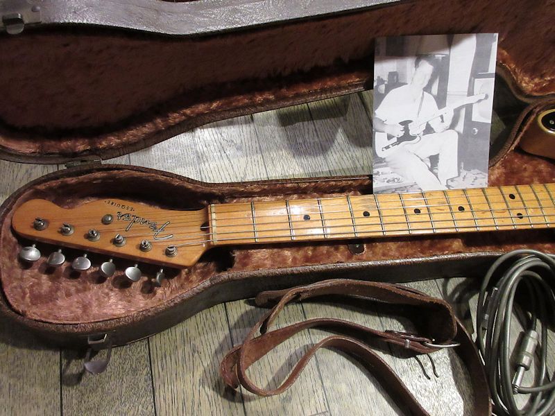 Esquire(非売品) 1952 Fender Esquire “THE BLACKGUARD” - ヴィンテージギター買取り