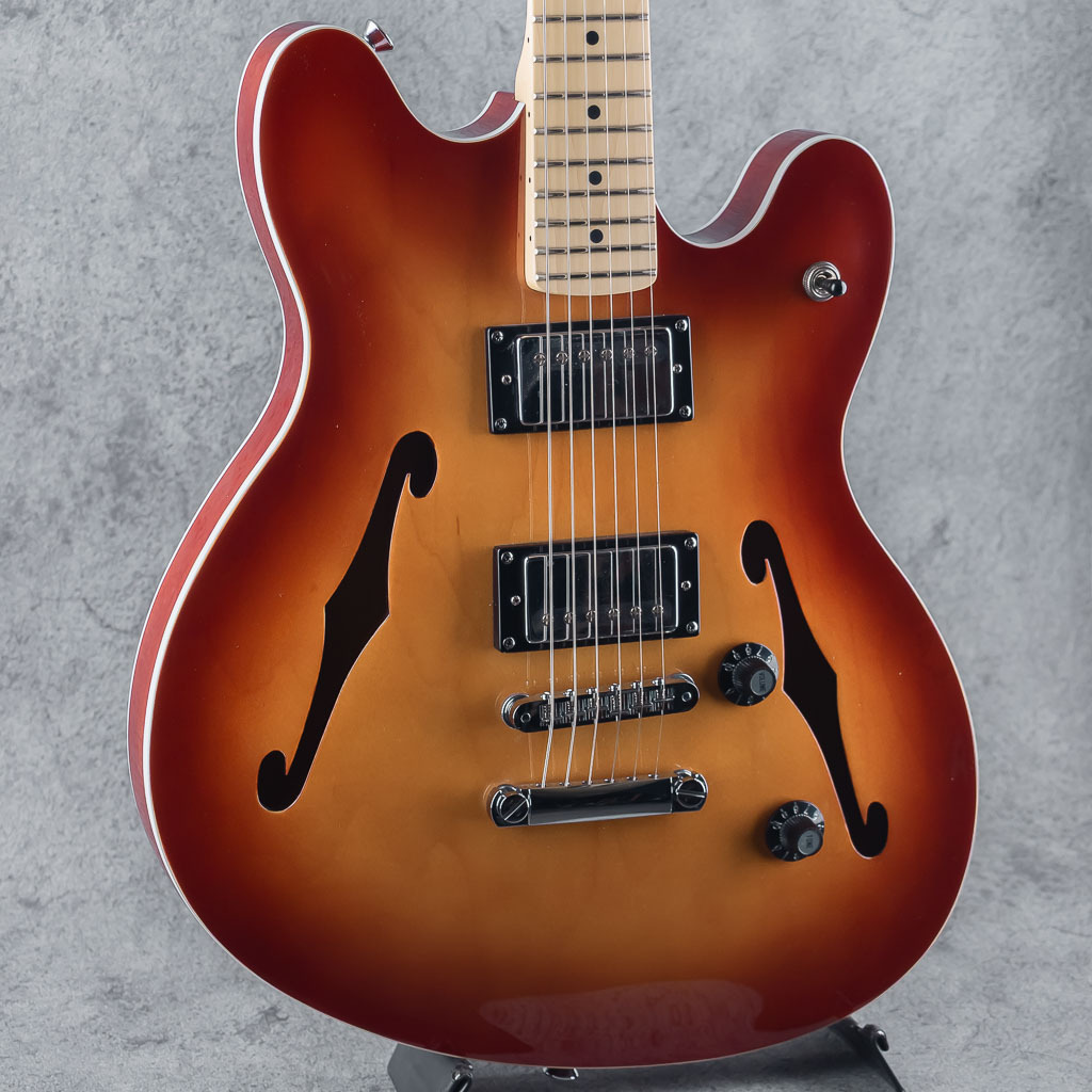 Squier by Fender Affinity Series Starcaster Deluxe MN Sienna