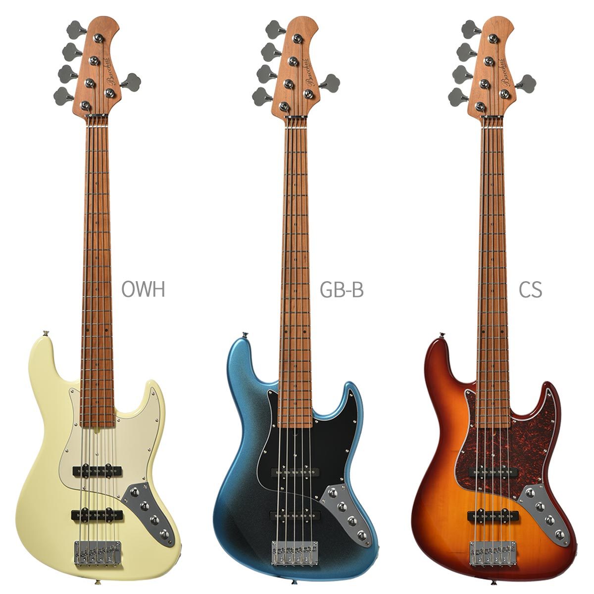 ゆ*き様 Bacchus ホワイト 5弦ベース BACCHUS バッカス Universe Series WJB5-1DX-AC RSM/M WH 5弦