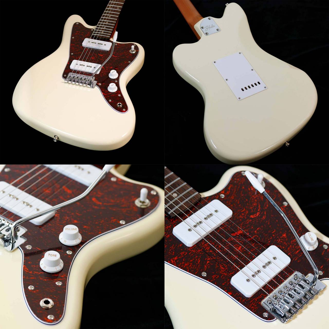 Sfida SJM-500 SB エレキギター ジャズマスタータイプ ローステッド