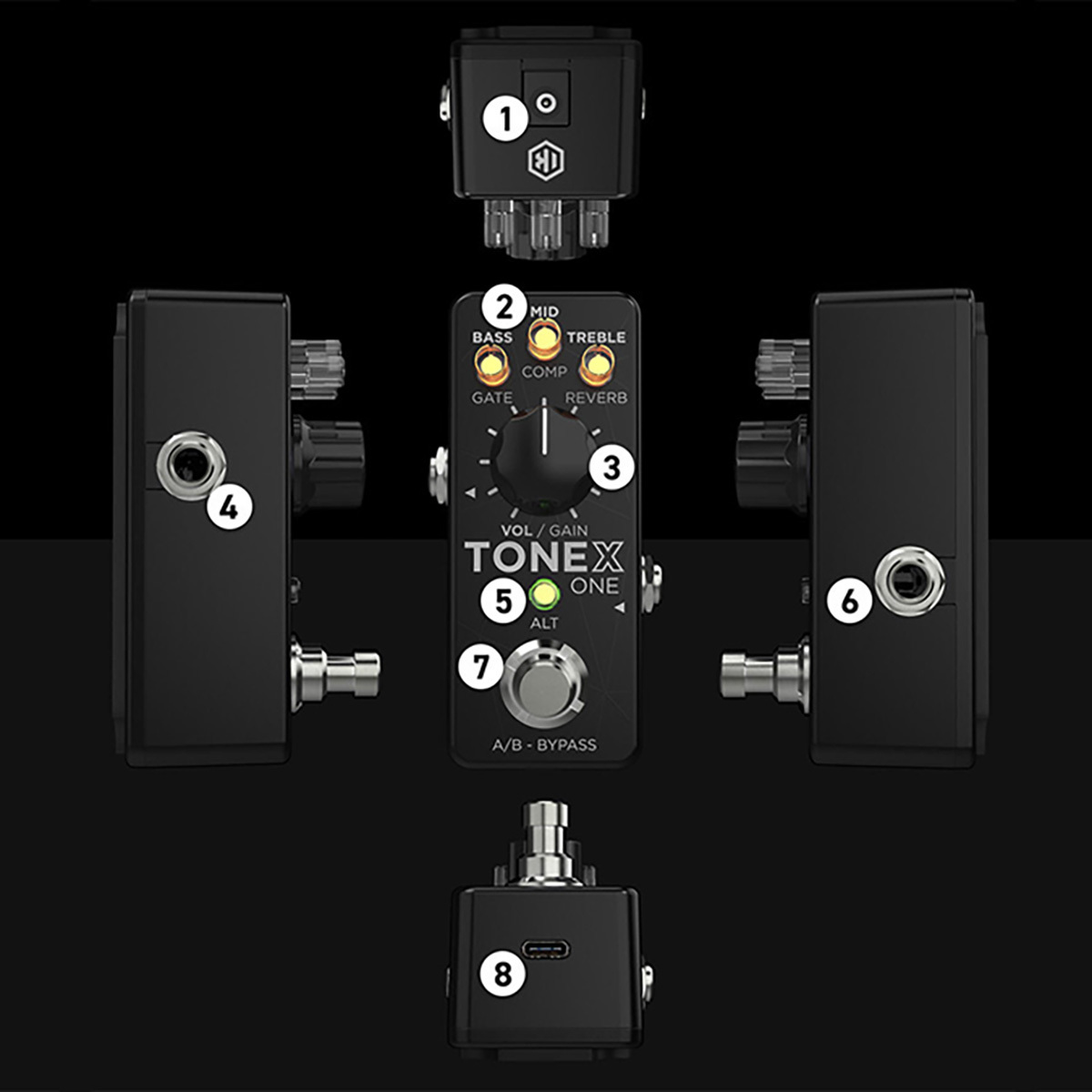 612 ik multimedia TONEX ONE アンプシミュレーター 数量限定特価] IK Multimedia TONEX One トーンエックスワン IR