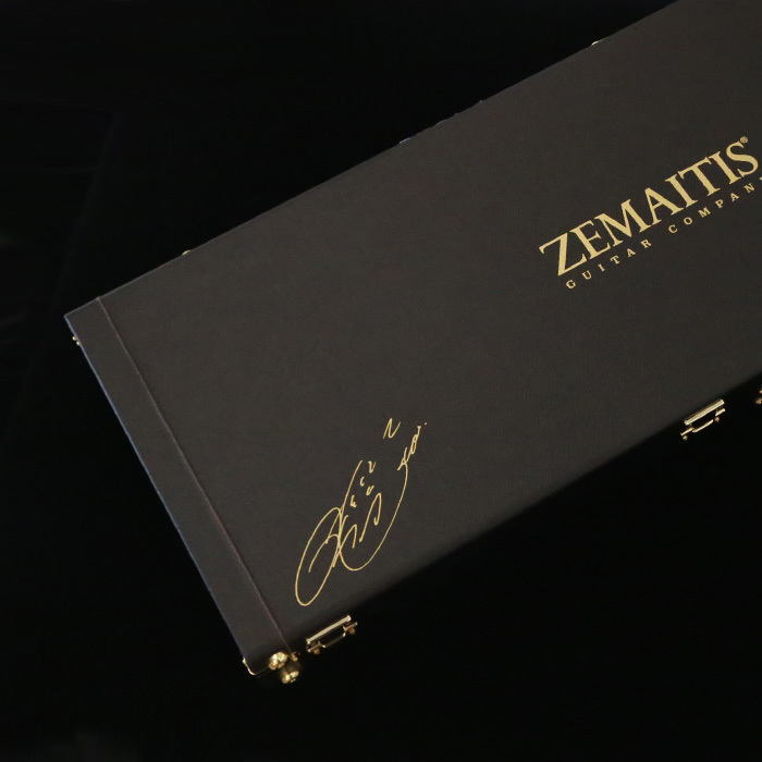 Zemaitis THE PORTRAIT Metal Front HISASHI Signature Model, Black