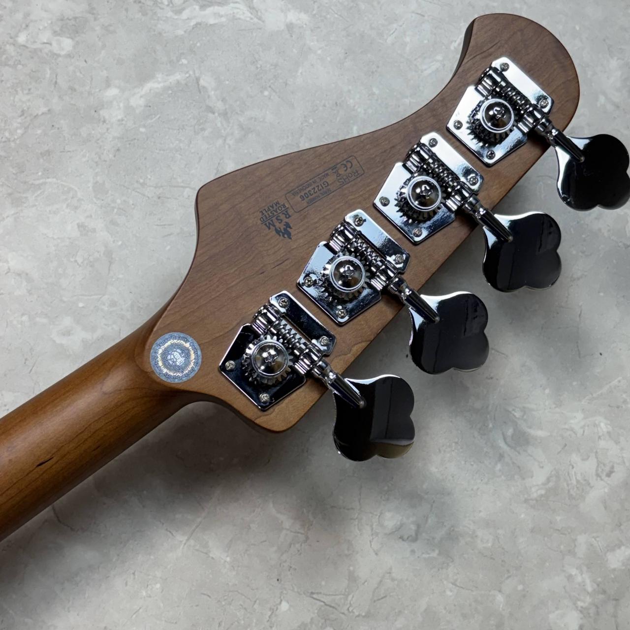 Bacchus WL4-STD/RSM BLK-S エレキベース ジャズべタイプ【現物写真