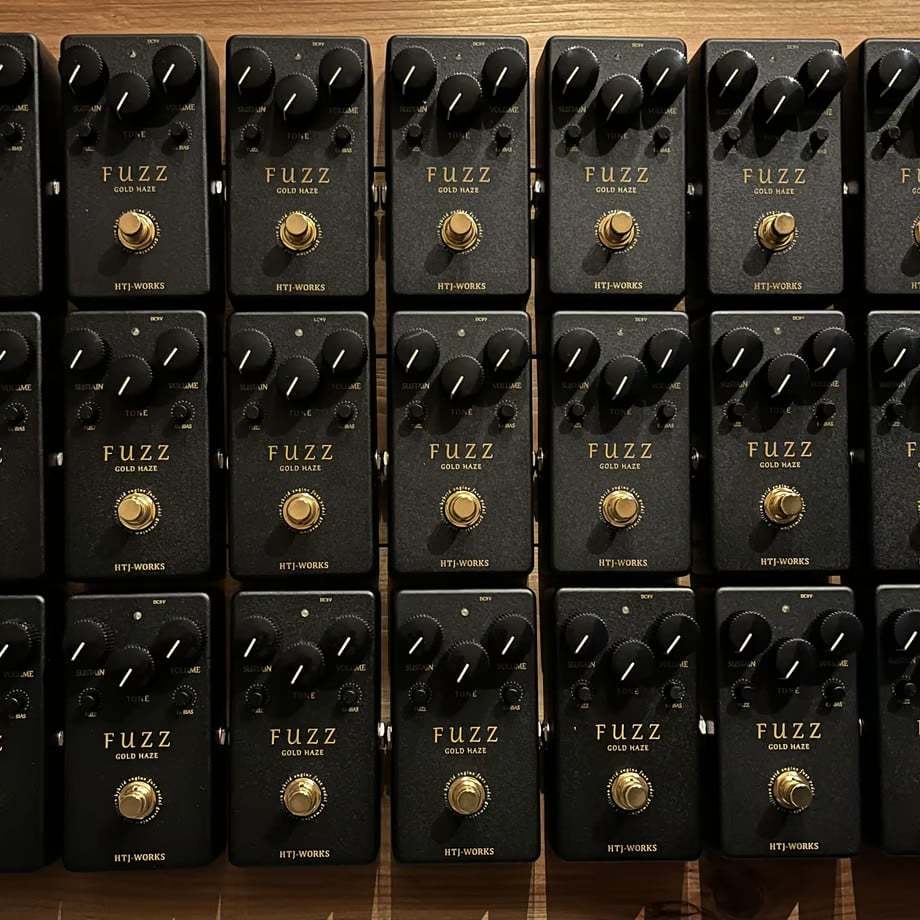 HTJ-WORKS Gold Haze Fuzz ファズ HTJ-WORKS / GOLD HAZE FUZZ ファズ 日本製 Made in Japan