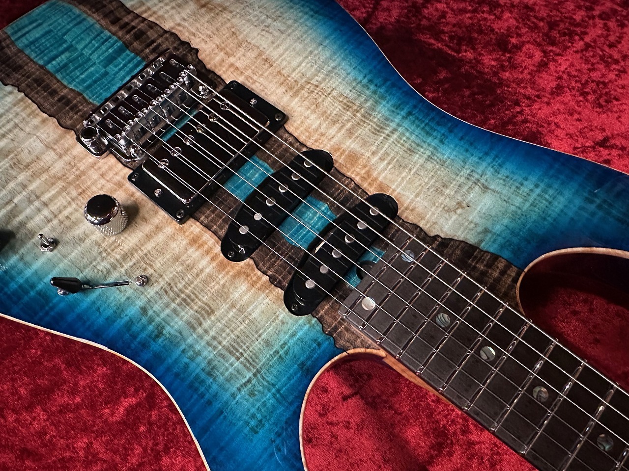 T’s guiters DST-24 order T's Guitars DST-24/5A Exotic Flame Maple Top&Back,BRW FB