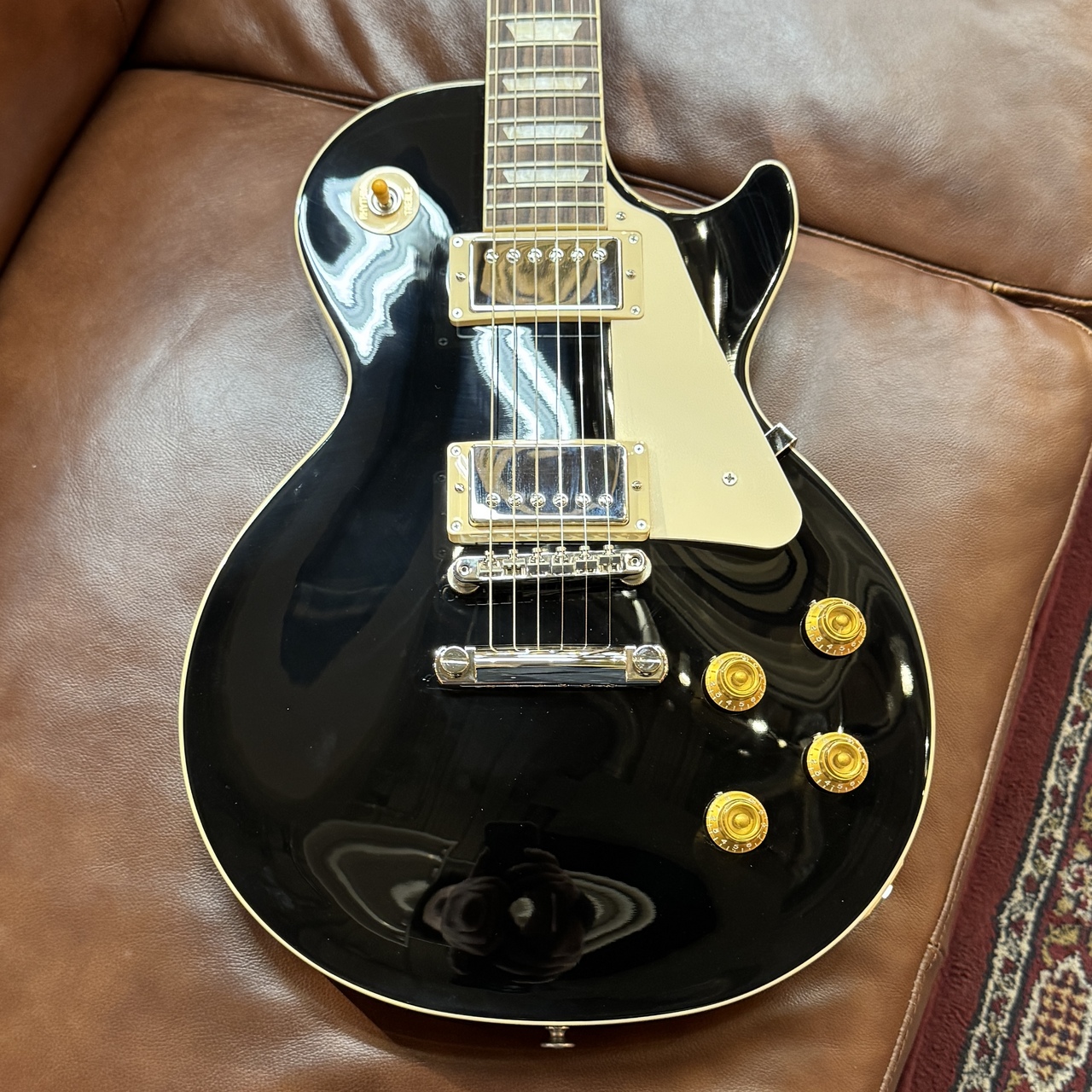 Gibson 【エボニーカラー】 Les Paul Standard '50s Plain Top Ebony