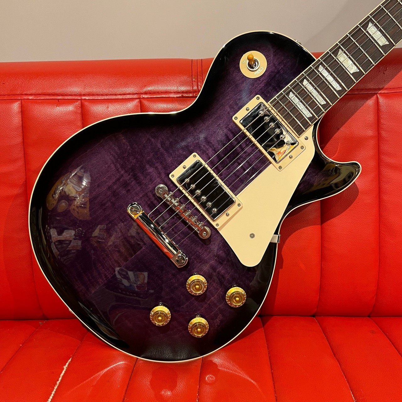 Gibson Exclusive Les Paul Standard 50s Figured Top Dark Purple 