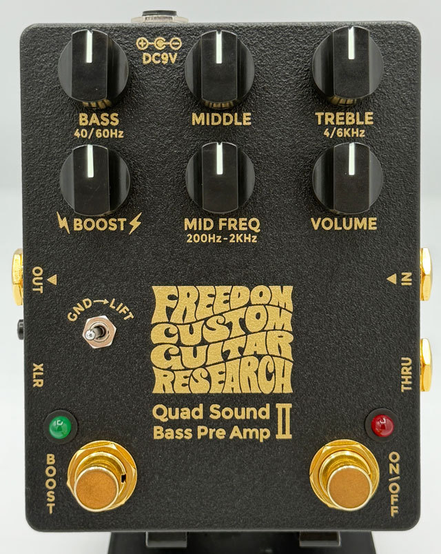 FREEDOM CUSTOM GUITAR RESEARCH Quad Sound Bass Pre AmpⅡ Limited