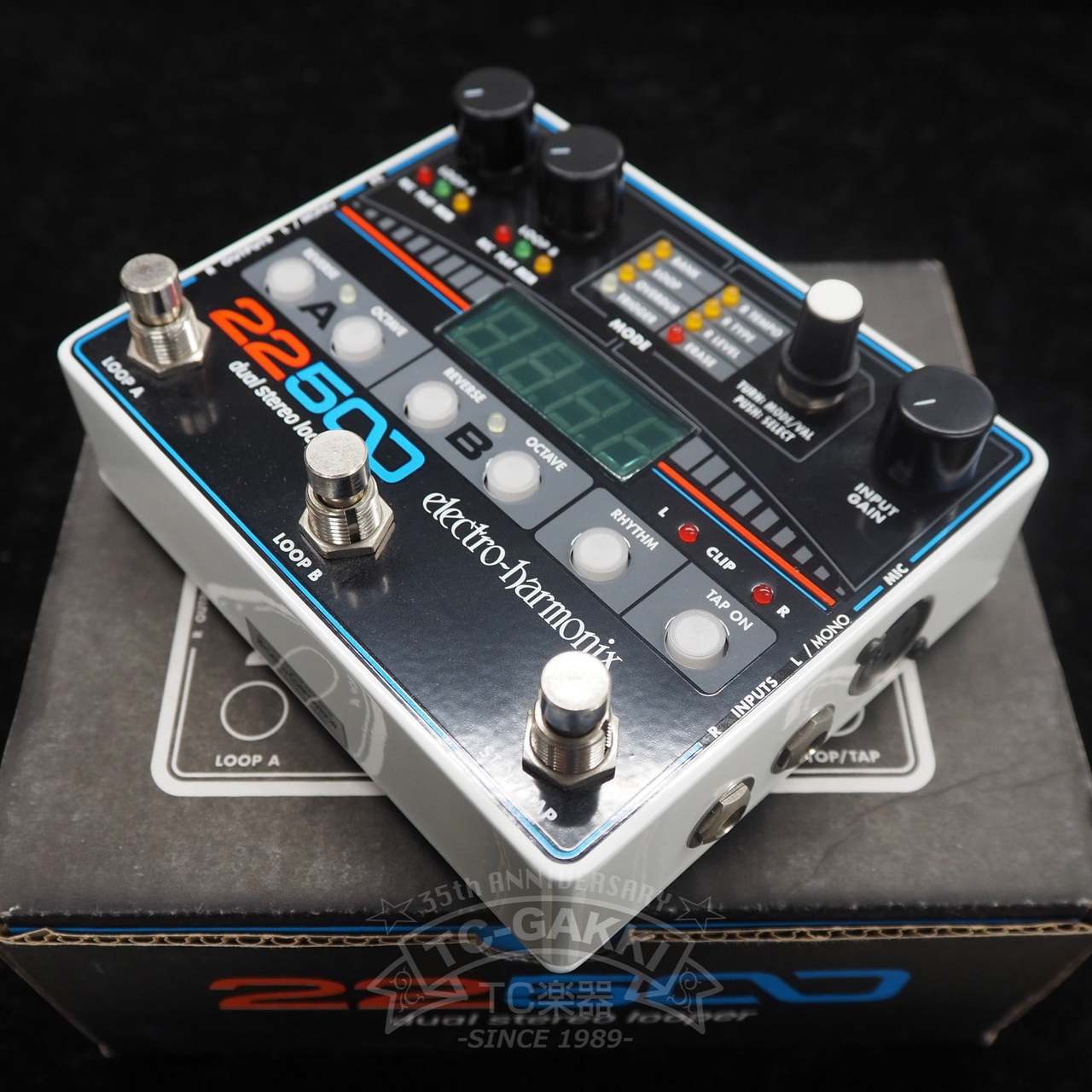 Electro-harmonix 22500 LOOPER 美品 Electro Harmonix 22500 - 2つのループの長さを個別に設定できる
