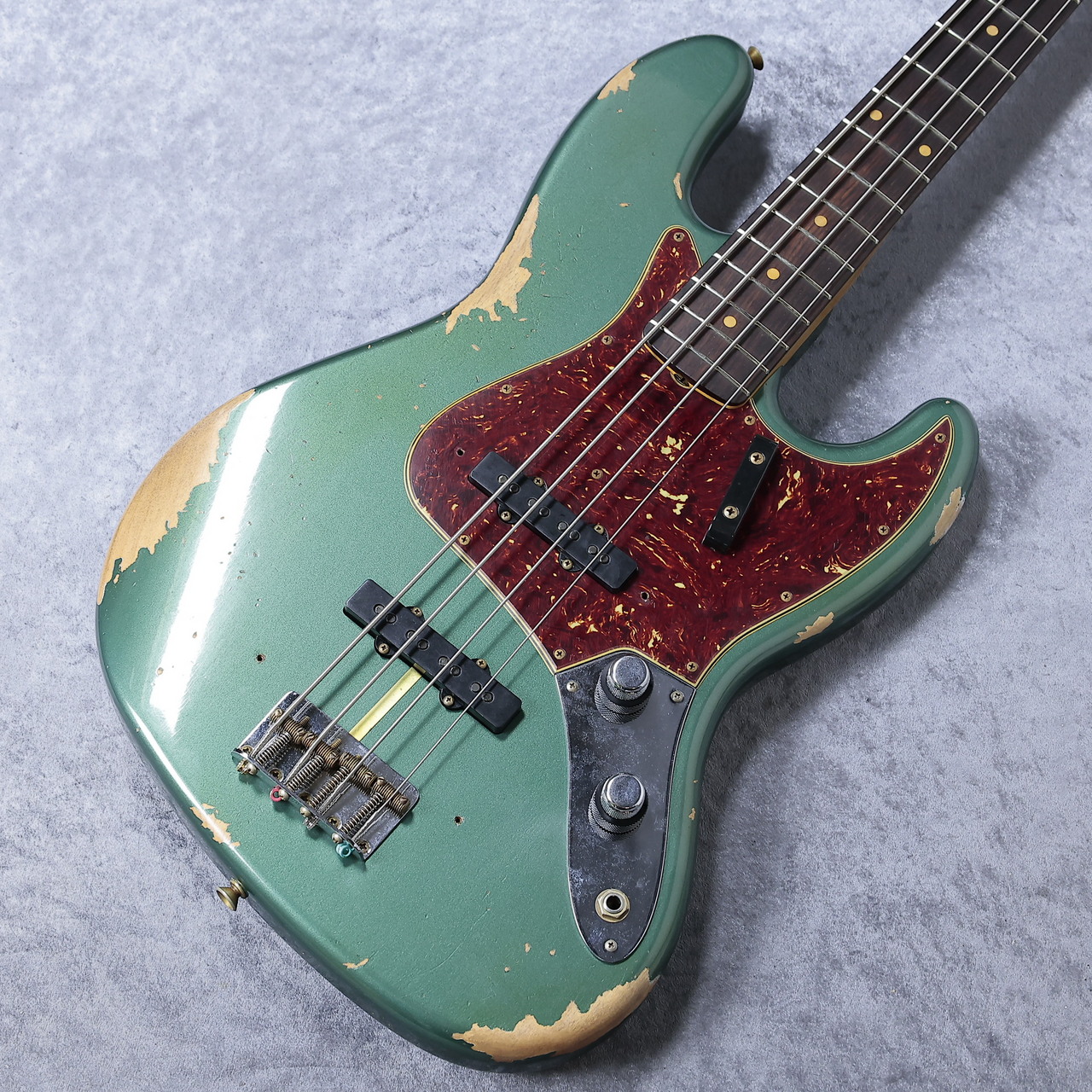 Fender Custom Shop 1961 Jazz Bass Heavy Relic - Sherwood
