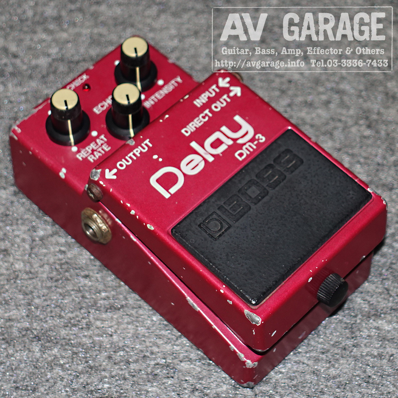 BOSS DM-3 Delay 1980年代製 ビンテージ・アナログディレイ