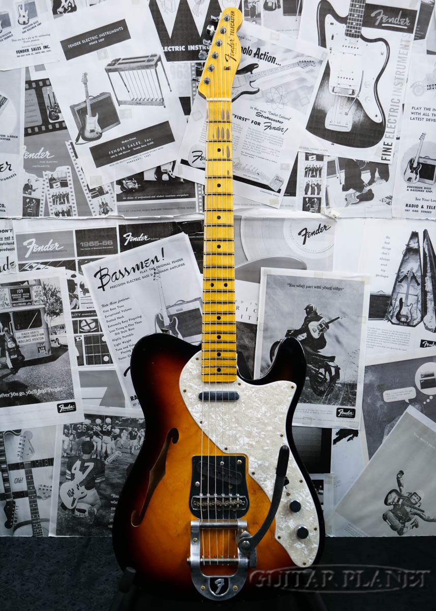 Velvets Custom Guitars(ベルベッツカスタムギター) Thinline Bigsby ギター