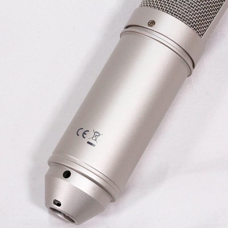 シルバー コンデンサーマイク Tascam USED 中古 TM-80 (シルバー)(タスカム)(コンデンサーマイク