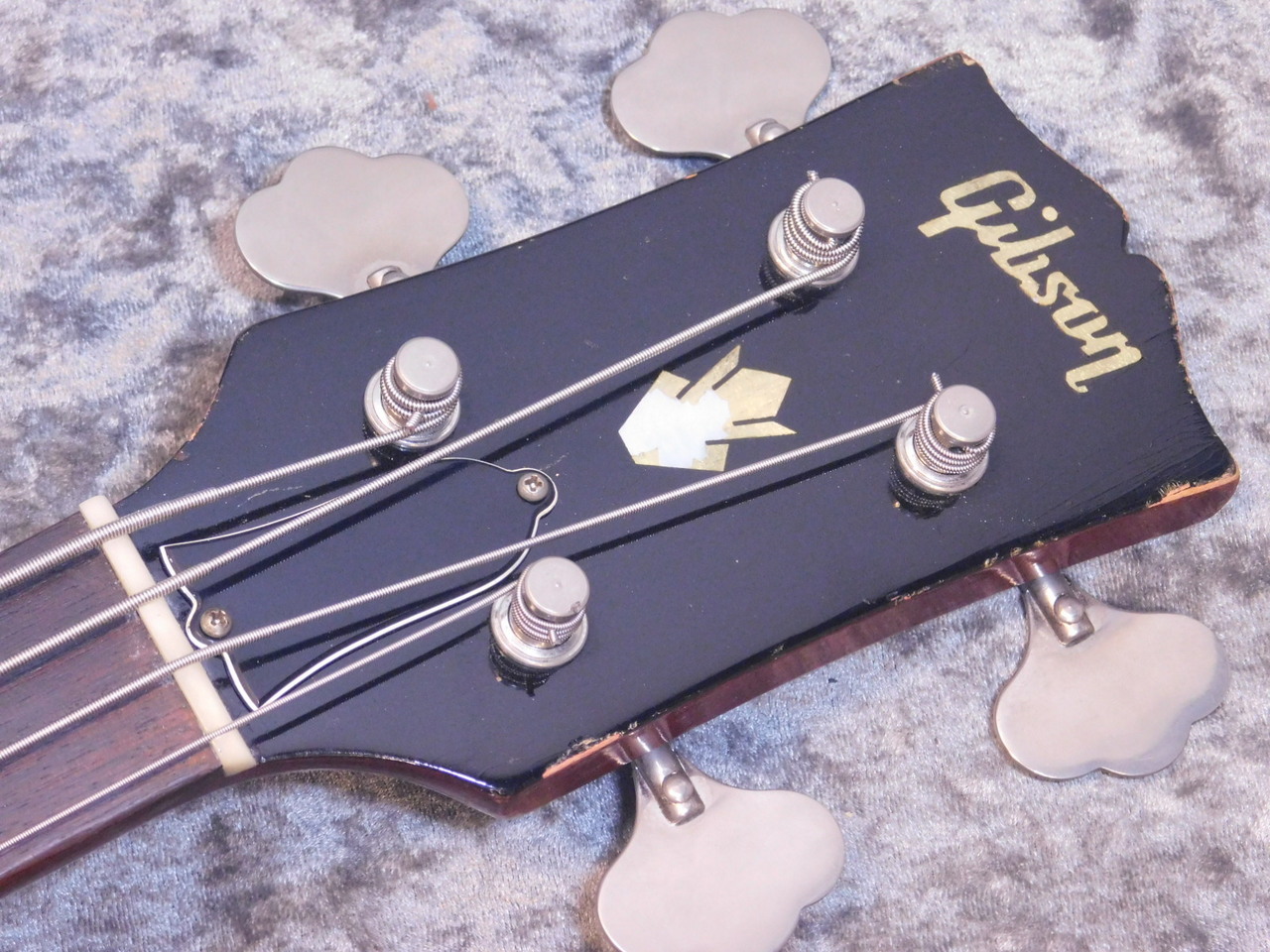 Gibson EB-0 (改)スロテッドヘッド　改造有り Gibson EB-0 1967配線改造 | 高音質を狙う！NewStarCraft