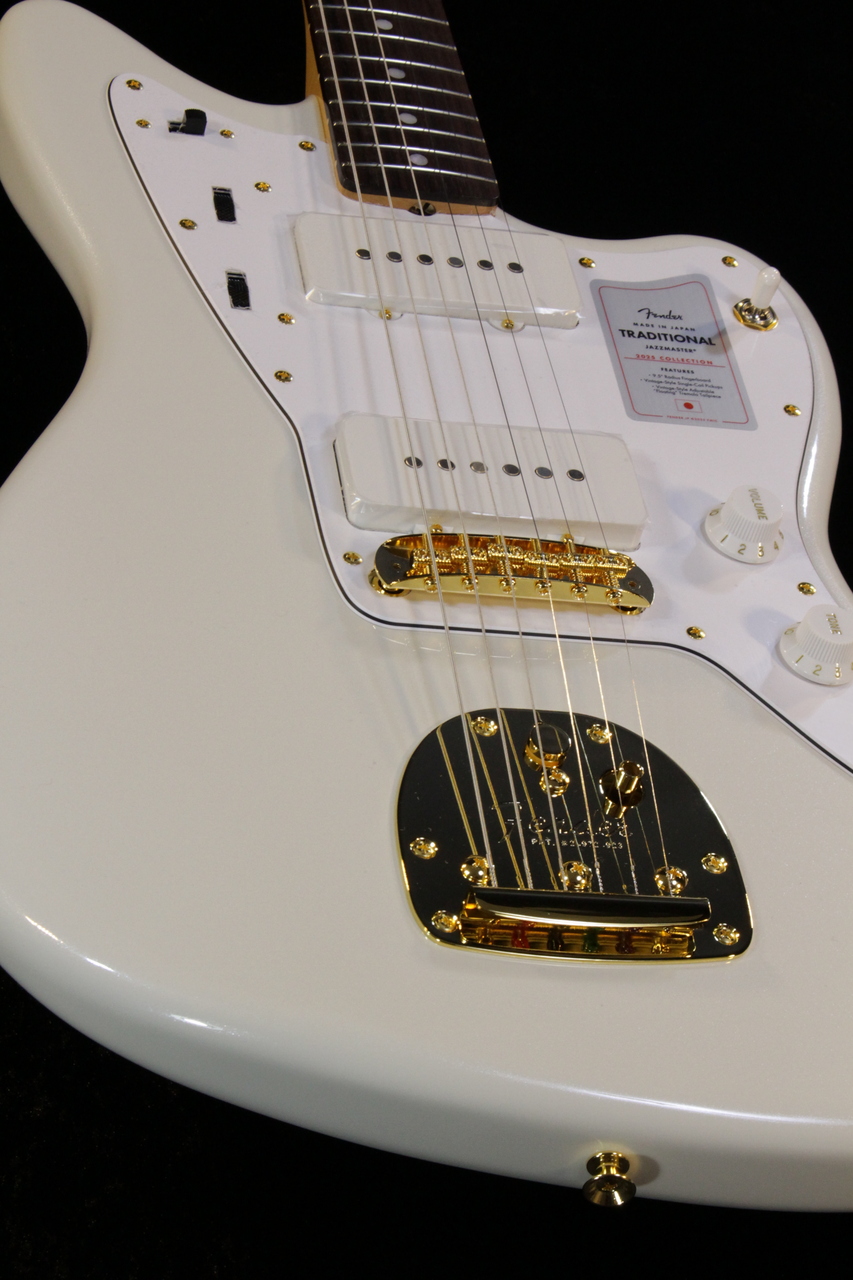Fender MIJ Traditional 2025 Collection '60s Jazzmaster White Pearl