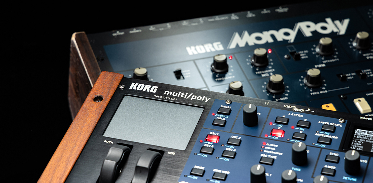 KORG multi/poly アナログモデリングシンセサイザー 4VCO（新品/送料