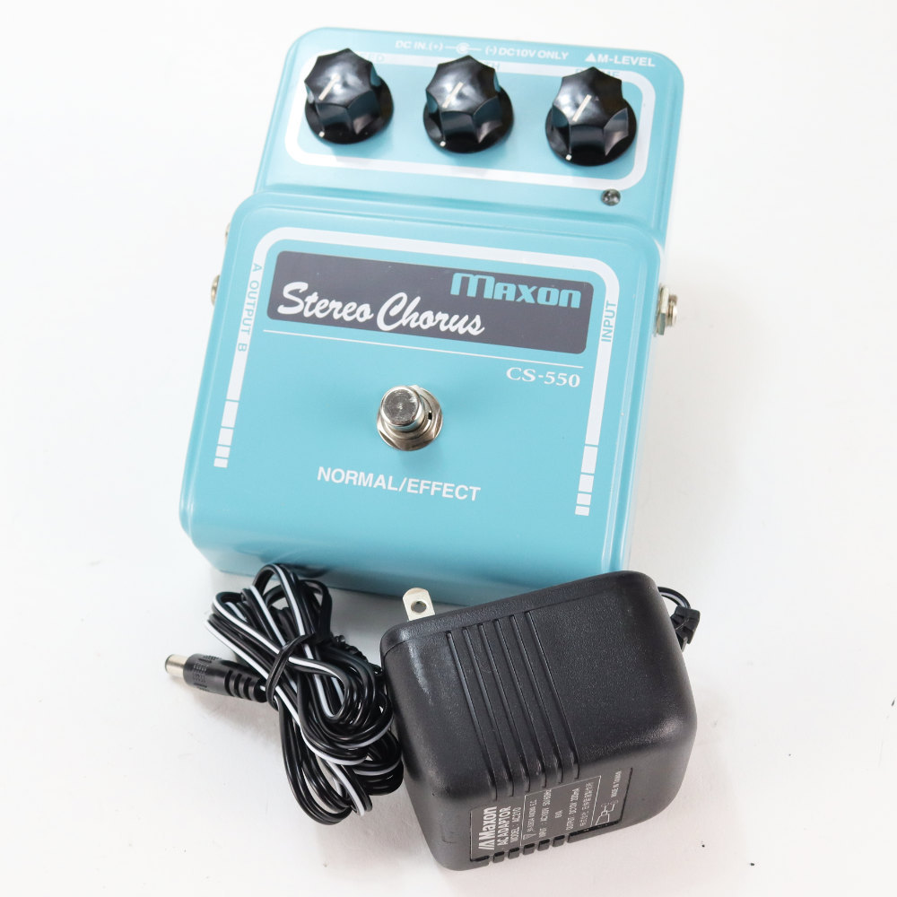 Maxon 【中古】コーラス エフェクター MAXON マクソン CS-550 Stereo