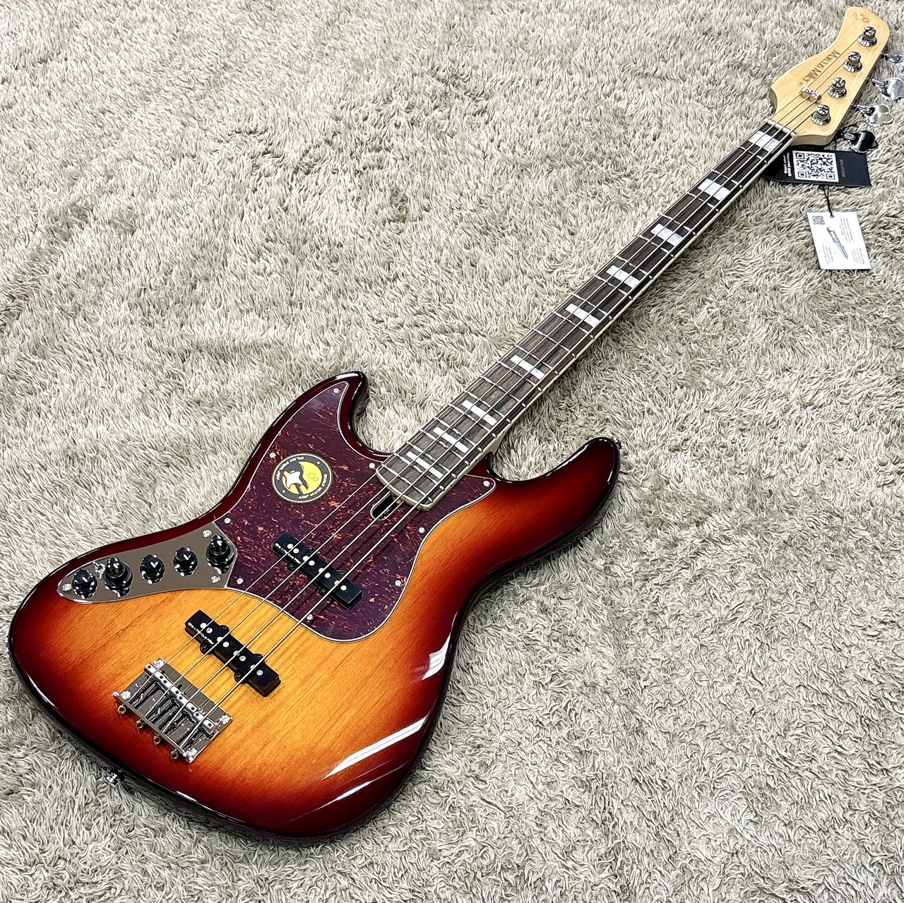 Sire Marcus Miller V7 Alder 4st LH / TS (Tobacco Sunburst