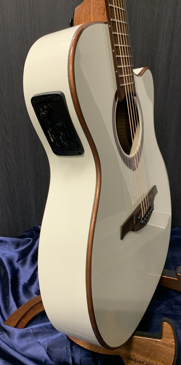 Electric Acoustic Guitar LAG T118ASCE-IVO France Natural