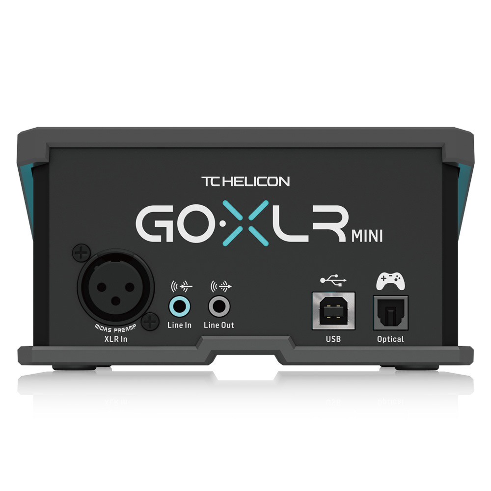 TC Helicon GO XLR MINI オンライン配信用ミキサー ＆ USBオーディオ