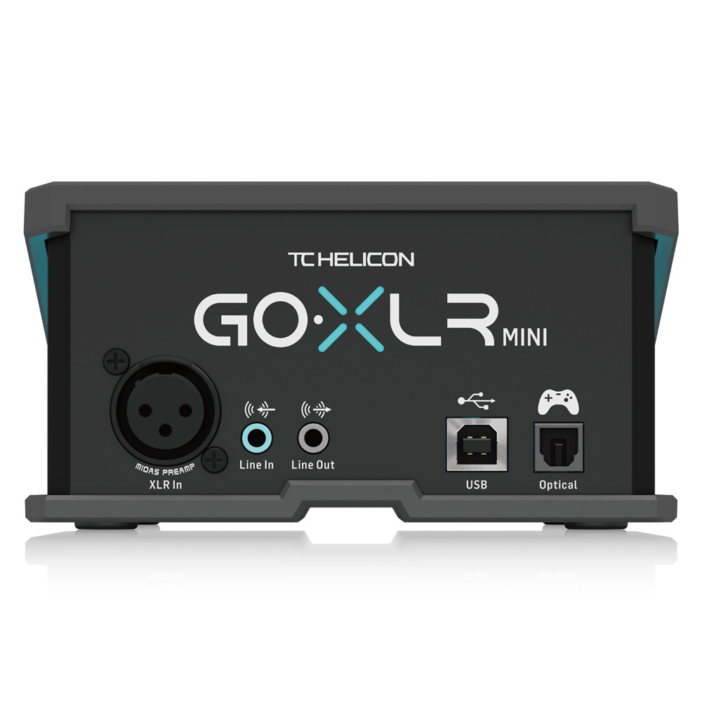 TC-Helicon GO XLR MINI オンライン配信用ミキサー ＆ USBオーディオ