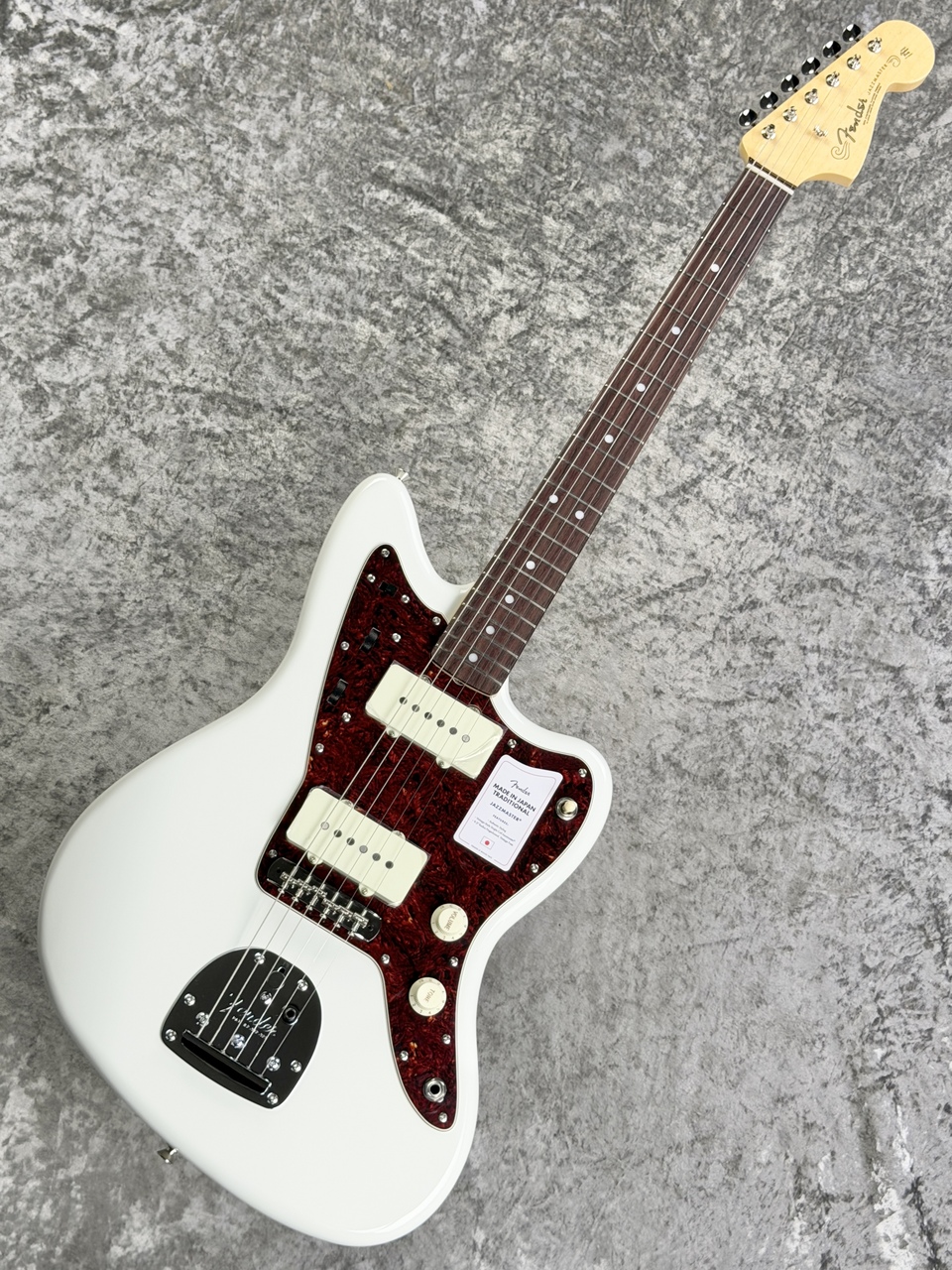 アンティーク 中国 ホワイト ジェード Fender Made in Japan Traditional 60s Jazzmaster -Olympic White