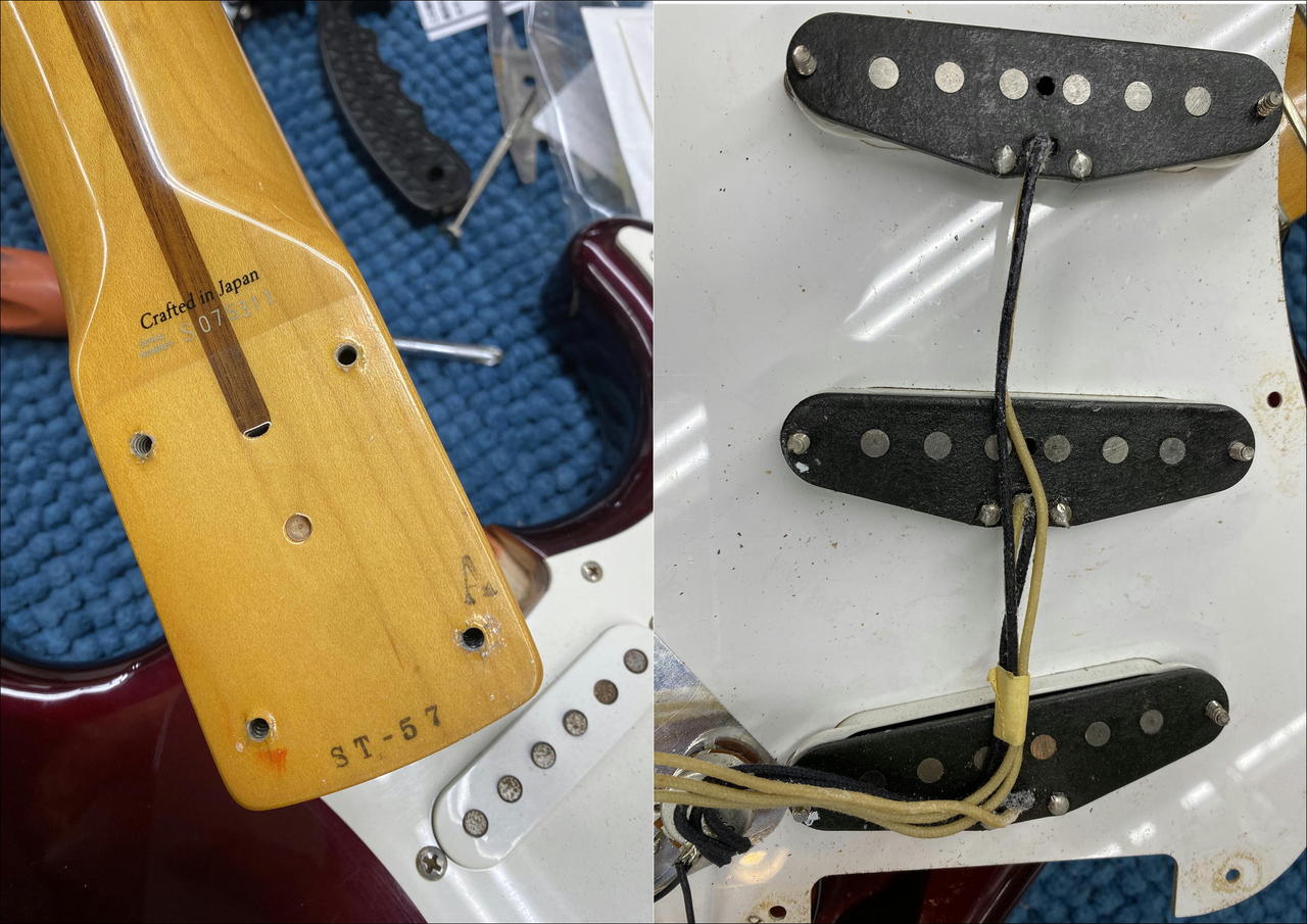 Fender Japan ST57-US OCR (Old Candy Apple Red)（中古/送料無料