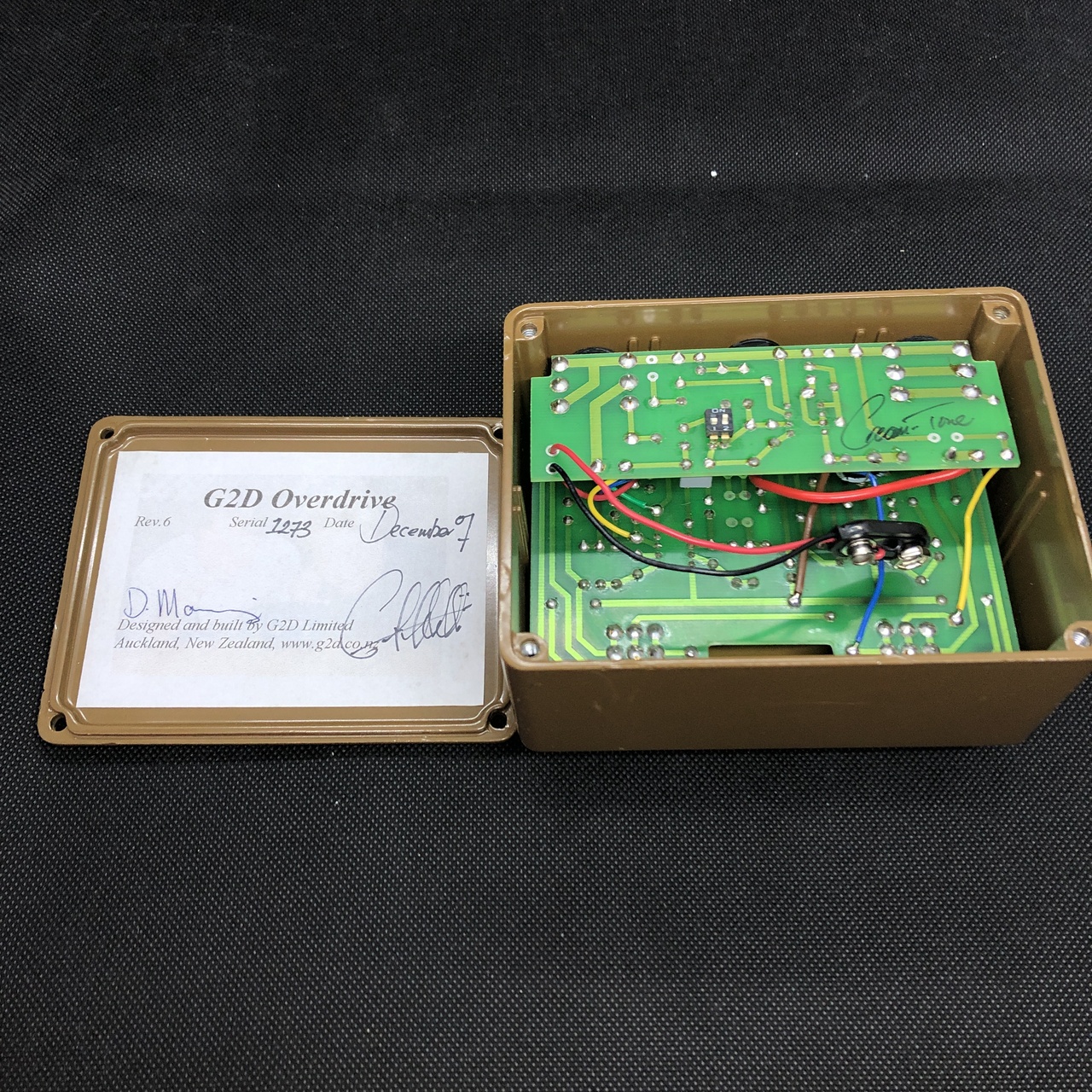 G2D Cream-Tone Overdrive（中古）【楽器検索デジマート】