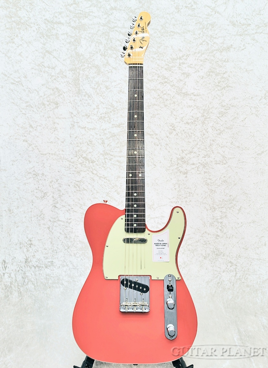 Fender Made in Japan Traditional 60s Telecaster Custom -Fiesta Red