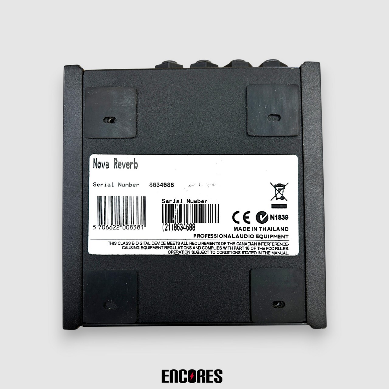 tc electronic NR-1 NOVA Reverb リバーブ（中古）【楽器検索デジマート】