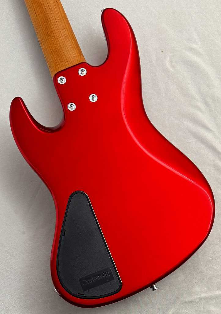 更に値下げ！Sadowsky Mx21 5弦 キャンディアップルレッド Sadowsky ME21 HP5 MP Solid Candy Apple Red Metallic High Polish
