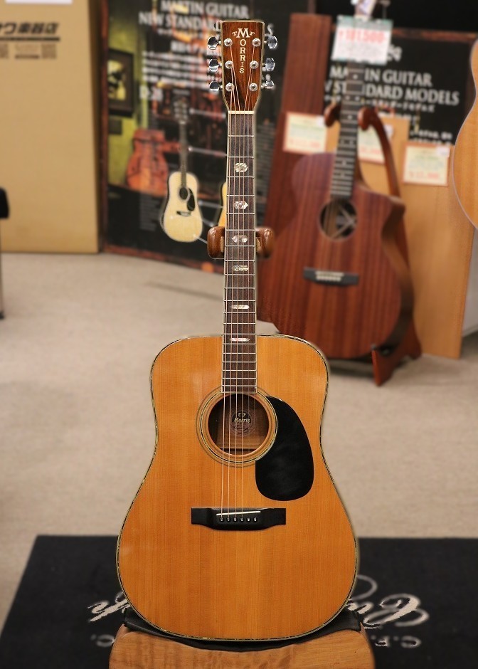 Morris W-60／ジャパンヴィンテージ（ハカランダ／3ピースバック） Morris W-60／ジャパンヴィンテージ（ハカランダ／3ピースバック）