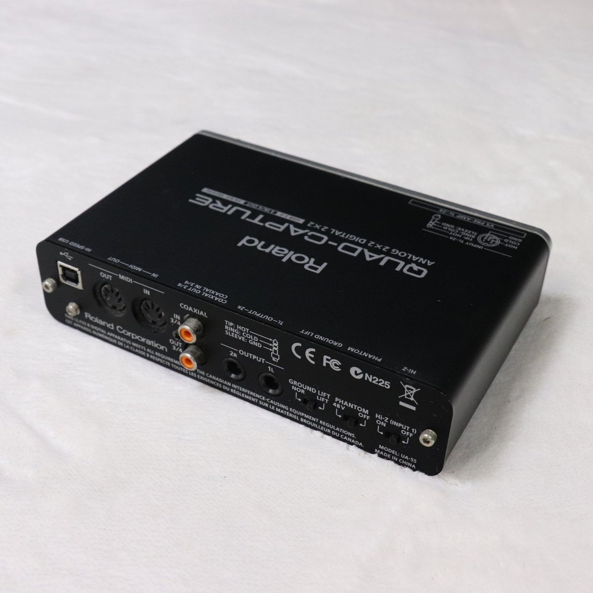 Roland UA-55 QUAD-CAPTURE USB Audio Interface 【梅田店