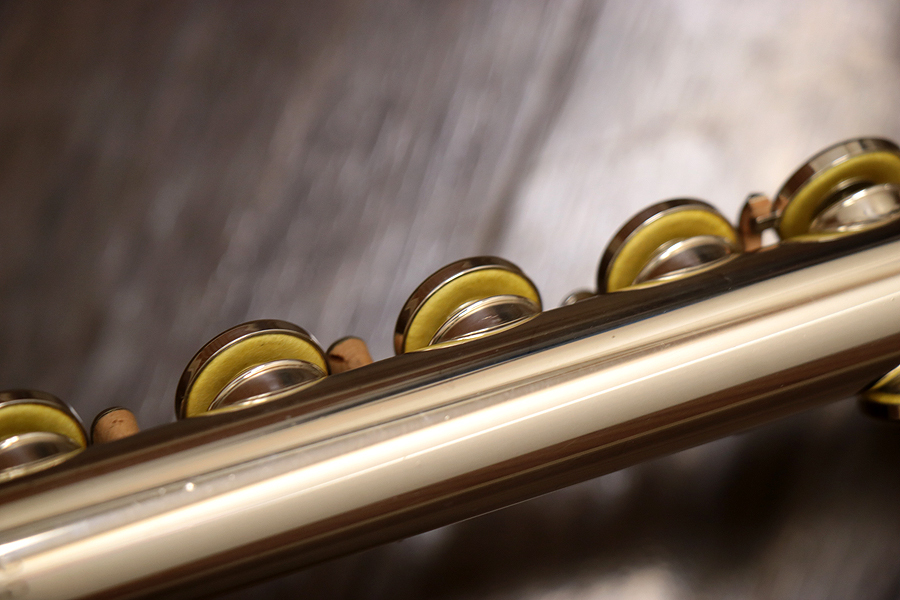 YAMAHA ヤマハ YFL-451 頭部管銀製フルート 【1年保証】 【SN 003616