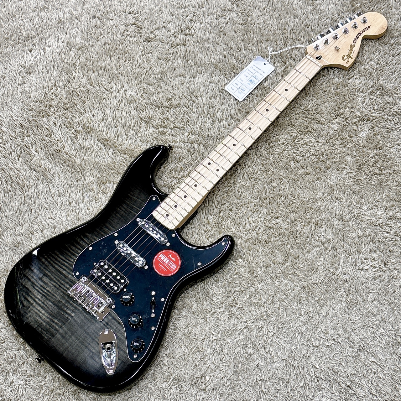 Squier Affinity Series　ストラトキャスター　ブラック Squier Affinity Series Stratocaster BLK エレキギター