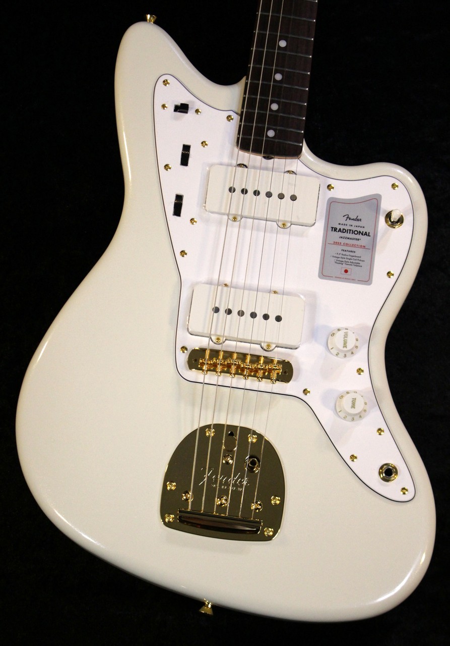 Fender MIJ Traditional 2025 Collection '60s Jazzmaster White Pearl