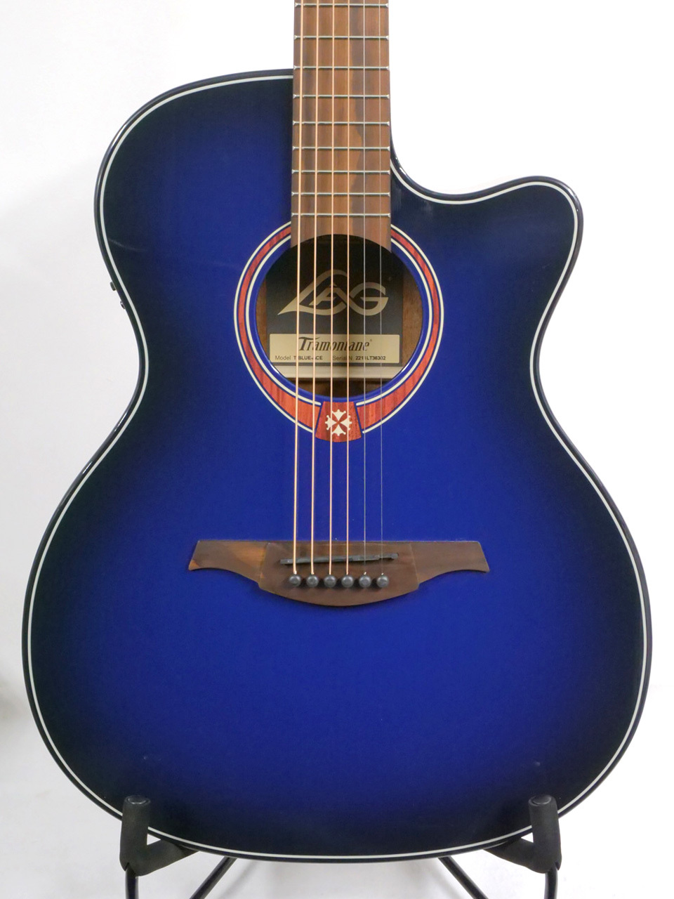 LAG Guitars T-BLUE-ACE 【エレアコ】（新品特価）【楽器検索デジマート】