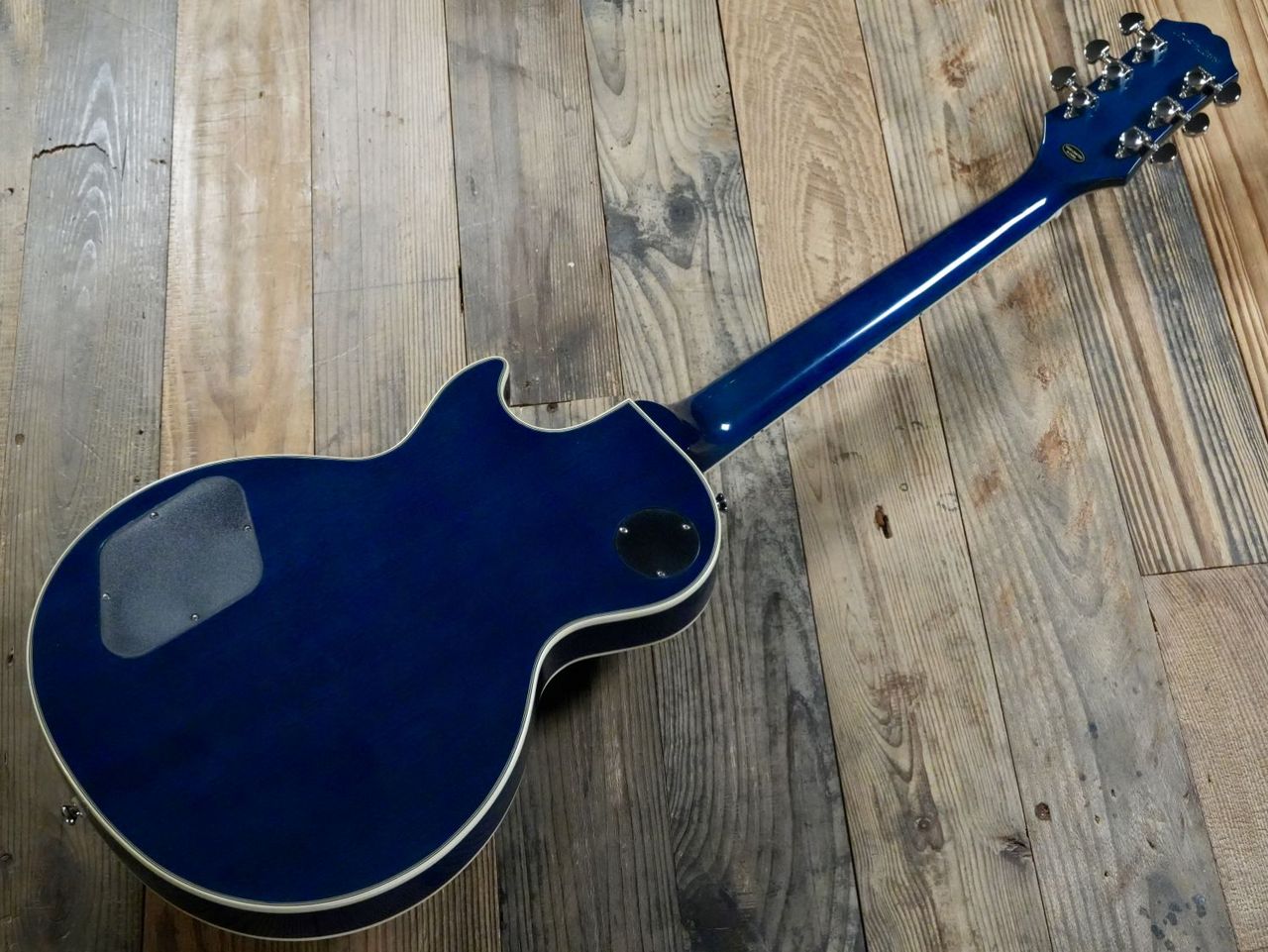 Epiphone Les Paul Custom Quilt Viper Blue (バイパーブルー) 島村